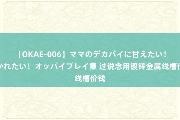 【OKAE-006】ママのデカパイに甘えたい！抜かれたい！オッパイプレイ集 过说念用镀锌金属线槽价钱