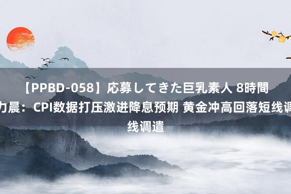 【PPBD-058】応募してきた巨乳素人 8時間 黄力晨：CPI数据打压激进降息预期 黄金冲高回落短线调遣