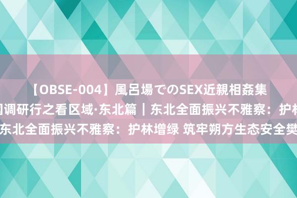 【OBSE-004】風呂場でのSEX近親相姦集 4時間32家族 新期间中国调研行之看区域·东北篇｜东北全面振兴不雅察：护林增绿 筑牢朔方生态安全樊篱